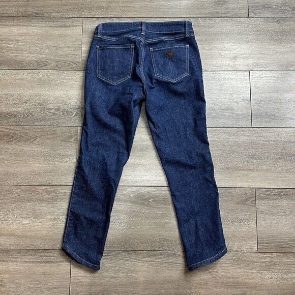 Guess Jegging Jeans Size 27 Capri Stretch Denim Blue - Picture 1 of 6